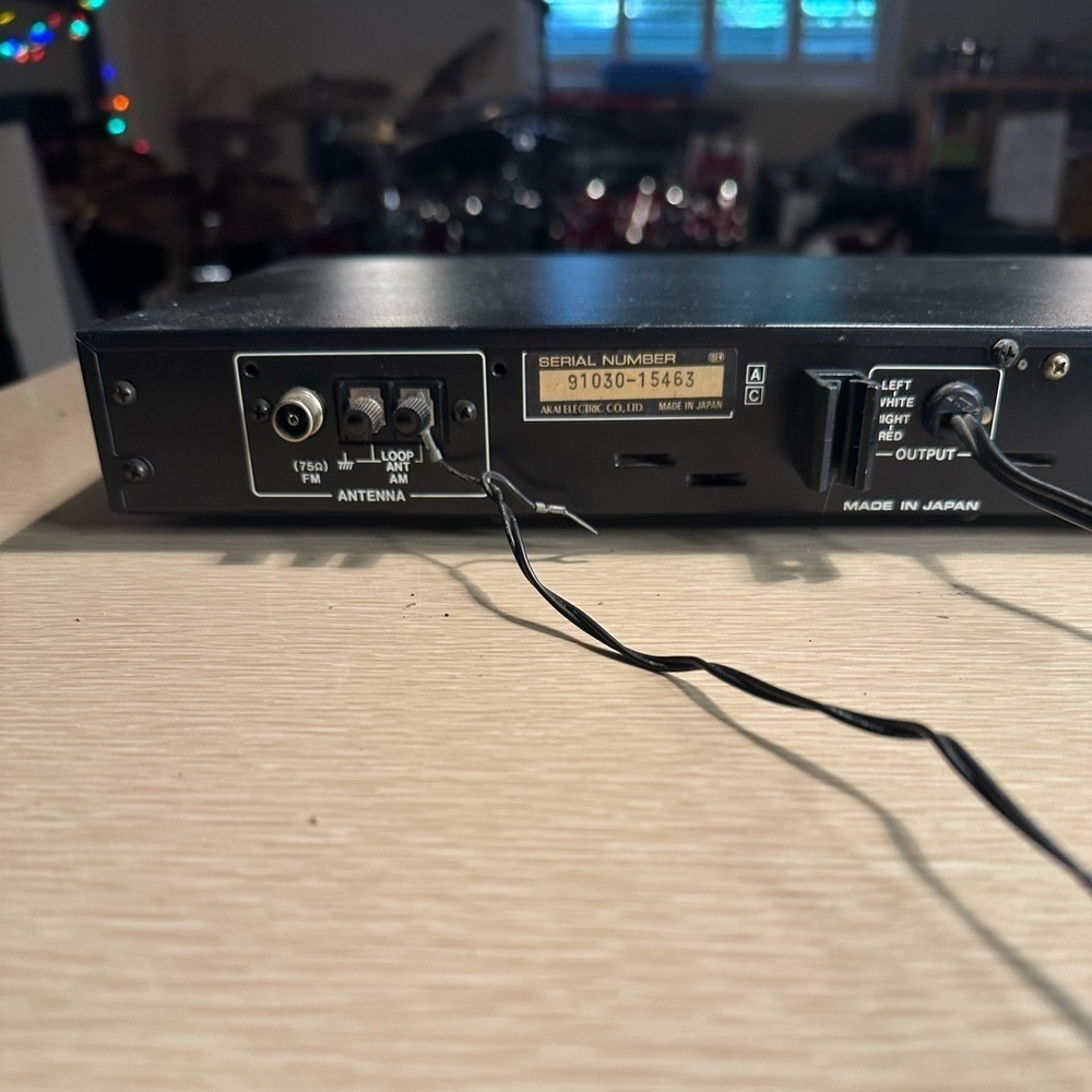 Vintage Akai AT-A2 Stereo Synthesized Tuner Tested Working Very Rare🔥 - Picture 8 of 9